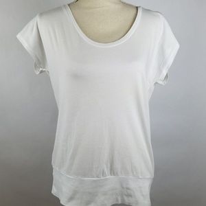 White pullover the Loft.